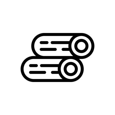 Web sitesi tasarımı ve masaüstü zarfları için kereste simgesi, geliştirme. premium paket.