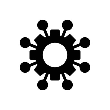 Web sitesi tasarımı ve masaüstü zarfları için mühendislik simgesi. premium paket.