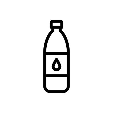 water bottle Icon for website design and desktop envelopment, development. premium pack.