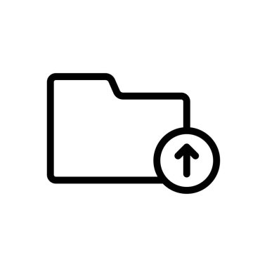 upload folder Icon for website design and desktop envelopment, development. premium pack.