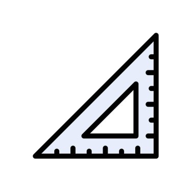 Web sitesi tasarımı ve masaüstü zarfları için açıölçer simgesi, geliştirme. premium paket.