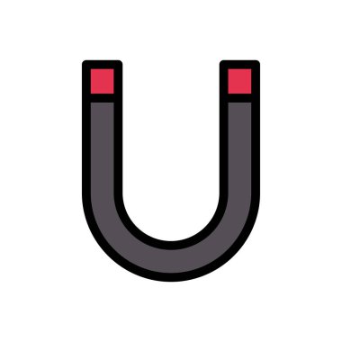 Web sitesi tasarımı ve masaüstü zarfları için mıknatıs simgesi, geliştirme. premium paket.