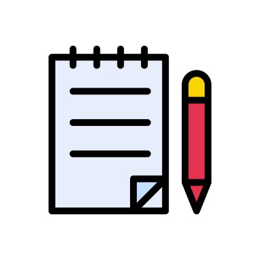 not defteri web sitesi tasarımı ve masaüstü zarfları için Simgesi, geliştirme. premium paket.