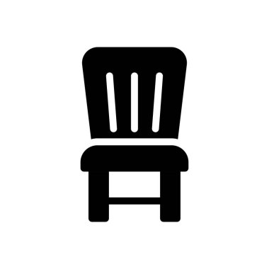 Web sitesi tasarımı ve masaüstü zarfları için sandalye simgesi, geliştirme. premium paket.