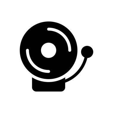 school bell Icon for website design and desktop envelopment, development. premium pack.