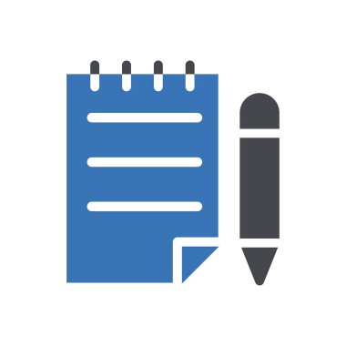 not defteri web sitesi tasarımı ve masaüstü zarfları için Simgesi, geliştirme. premium paket.