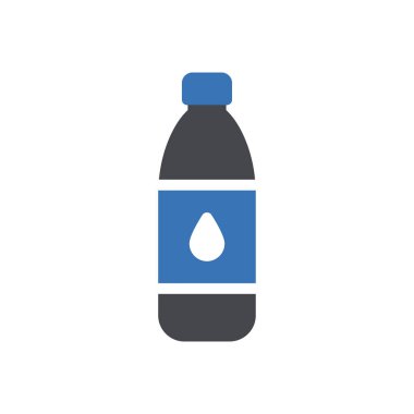 water bottle Icon for website design and desktop envelopment, development. premium pack.