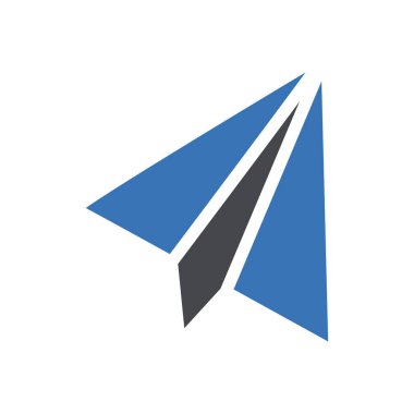 paper plane Icon for website design and desktop envelopment, development. premium pack.