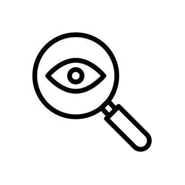 Web sitesi tasarımı ve masaüstü zarfları için arama simgesi, geliştirme. premium paket.