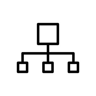 Web sitesi tasarımı ve masaüstü zarfları için bağlantı simgesi, geliştirme. premium paket.
