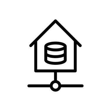 site tasarımı ve masaüstü zarfları için ev simgesi, geliştirme. premium paket.