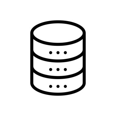 Web sitesi tasarımı ve masaüstü zarfları için sunucu simgesi, geliştirme. premium paket.