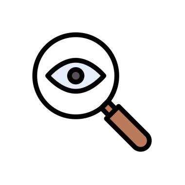 Web sitesi tasarımı ve masaüstü zarfları için arama simgesi, geliştirme. premium paket.