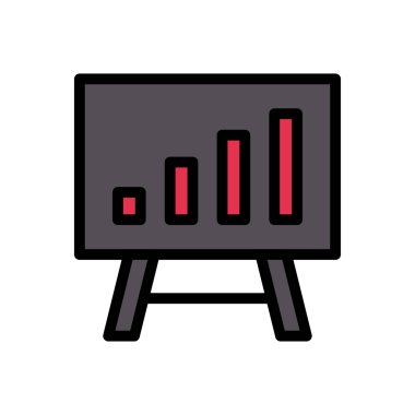 Web sitesi tasarımı ve masaüstü zarfları için sunum simgesi, geliştirme. premium paket.