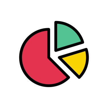 pie Icon for website design and desktop envelopment, development. premium pack.