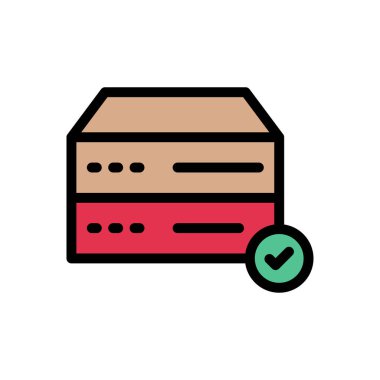 Web sitesi tasarımı ve masaüstü zarfları için sunucu simgesi, geliştirme. premium paket.