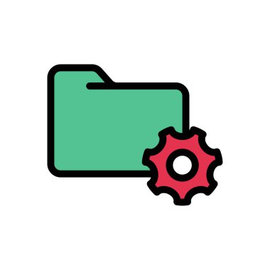 Web sitesi tasarımı ve masaüstü zarfları için dizin simgesi, geliştirme. premium paket.