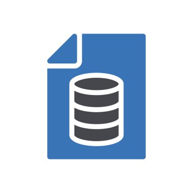 Web sitesi tasarımı ve masaüstü zarfları için veritabanı simgesi, geliştirme. premium paket.