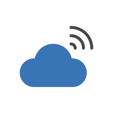 Web sitesi tasarımı ve masaüstü zarfları için bulut simgesi, geliştirme. premium paket.