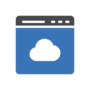 Web sitesi tasarımı ve masaüstü zarfları için tarayıcı simgesi, geliştirme. premium paket.