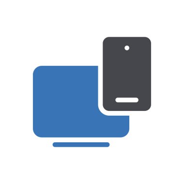 mobil simge web sitesi tasarımı ve masaüstü zarfları için, geliştirme. premium paket.