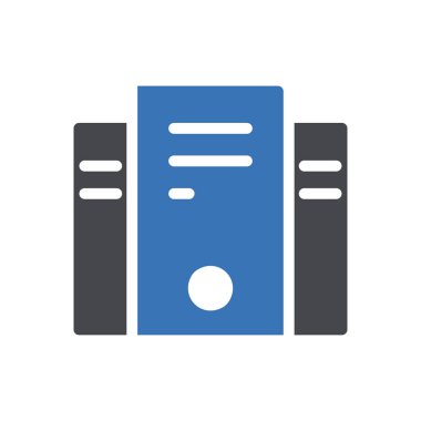 Web sitesi tasarımı ve masaüstü zarfları için sunucu simgesi, geliştirme. premium paket.