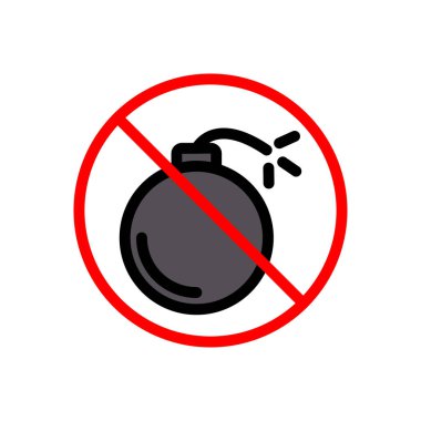 Web sitesi tasarımı ve masaüstü zarfları için Simgeyi durdur, geliştirme. premium paket.