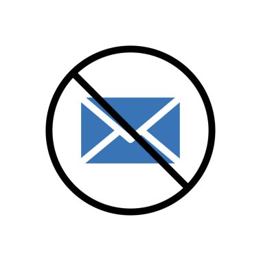 Web sitesi tasarımı ve masaüstü zarfları için yasaklanmış Simge, geliştirme. premium paket.