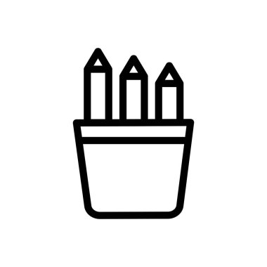 pencils  Icon for website design and desktop envelopment, development. premium pack.