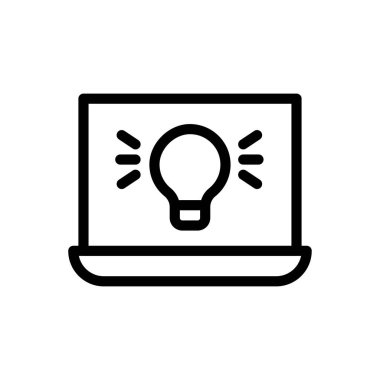 Web sitesi tasarımı ve masaüstü zarfları için fikir simgesi, geliştirme. premium paket.