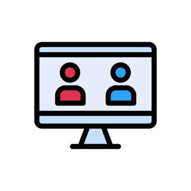 Web sitesi tasarımı ve masaüstü zarfları için online simge, geliştirme. premium paket.