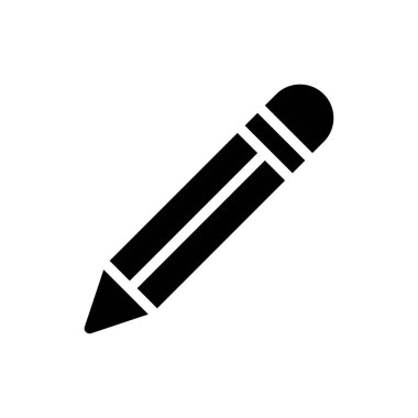 Web sitesi tasarımı ve masaüstü zarfları için kalem simgesi, geliştirme. premium paket.