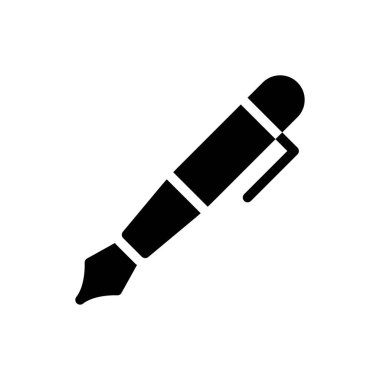 Web sitesi tasarımı ve masaüstü zarfları için kalem simgesi, geliştirme. premium paket.