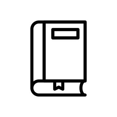 textbook Icon for website design and desktop envelopment, development. premium pack.