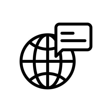 Web sitesi tasarımı ve masaüstü zarfları için çevrimiçi ileti simgesi, geliştirme. premium paket.