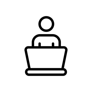 İnternet sitesi tasarımı ve masaüstü zarfları için çevrimiçi eğitim simgesi, geliştirme. premium paket.