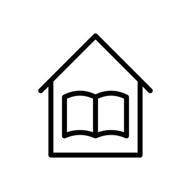 site tasarımı ve masaüstü zarfları için ev çalışması simgesi, geliştirme. premium paket.