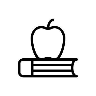Web sitesi tasarımı ve masaüstü zarfları için Apple Book Simgesi, geliştirme. premium paket.
