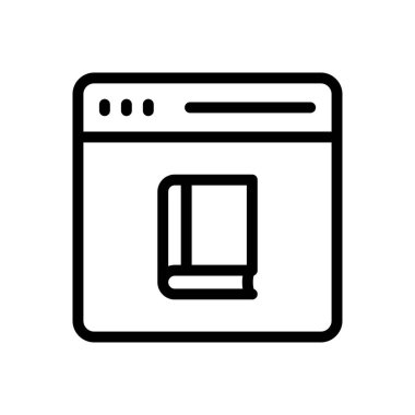 Web sitesi tasarımı ve masaüstü zarfları için web sayfası simgesi, geliştirme. premium paket.