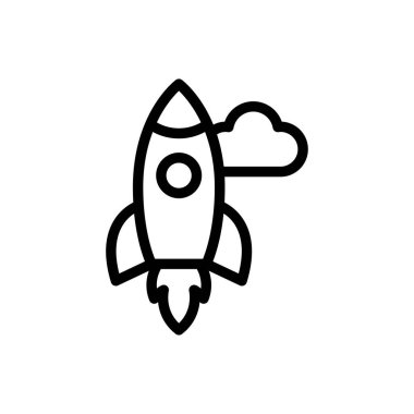 Web sitesi tasarımı ve masaüstü zarfları için başlangıç bulut simgesi, geliştirme. premium paket.