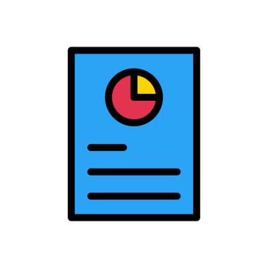 Web sitesi tasarımı ve masaüstü zarfları için grafik raporu simgesi, geliştirme. premium paket.