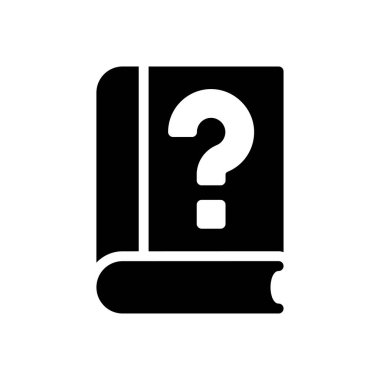 Web sitesi tasarımı ve masaüstü zarfları için SSS kitap simgesi, geliştirme. premium paket.