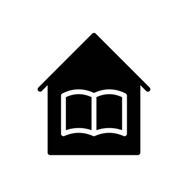 site tasarımı ve masaüstü zarfları için ev çalışması simgesi, geliştirme. premium paket.