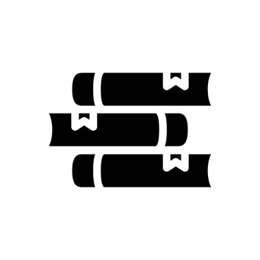 Web sitesi tasarımı ve masaüstü zarfları için yer imi simgesi simgesi, geliştirme. premium paket.