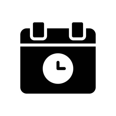 Web sitesi tasarımı ve masaüstü zarfları için zaman çizelgesi simgesi, geliştirme. premium paket.