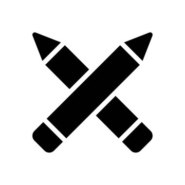 Web sitesi tasarımı ve masaüstü zarfları için kalem simgesi, geliştirme. premium paket.