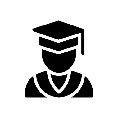 İnternet sitesi tasarımı ve masaüstü zarfları için öğrenci mezuniyet simgesi, geliştirme. premium paket.