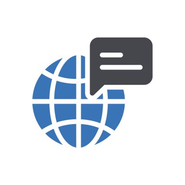 Web sitesi tasarımı ve masaüstü zarfları için çevrimiçi ileti simgesi, geliştirme. premium paket.