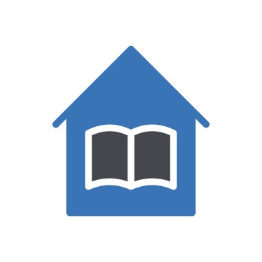 site tasarımı ve masaüstü zarfları için ev çalışması simgesi, geliştirme. premium paket.