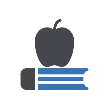 Web sitesi tasarımı ve masaüstü zarfları için Apple Book Simgesi, geliştirme. premium paket.